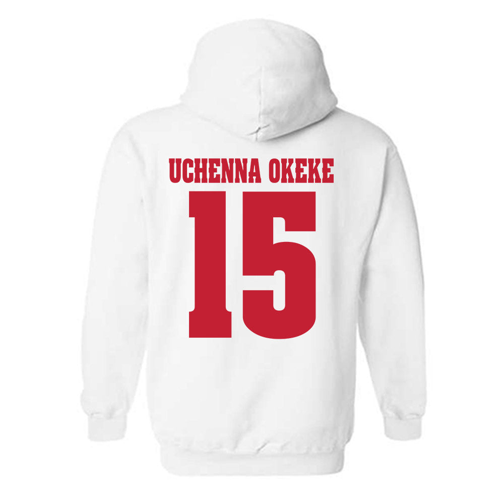 Wisconsin - NCAA Women's Basketball : Gift Uchenna Okeke - Classic Shersey Hooded Sweatshirt-1