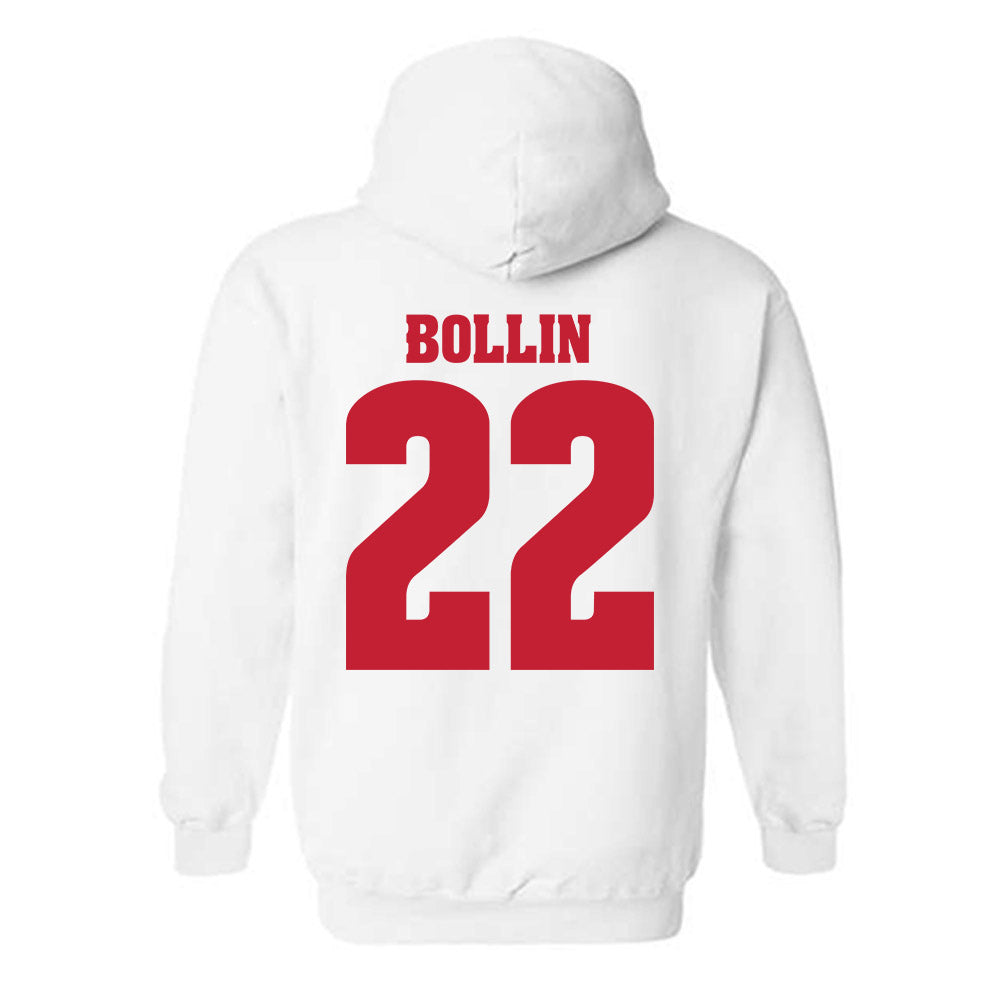 Wisconsin - NCAA Women's Basketball : Shay Bollin - Classic Shersey Hooded Sweatshirt-1