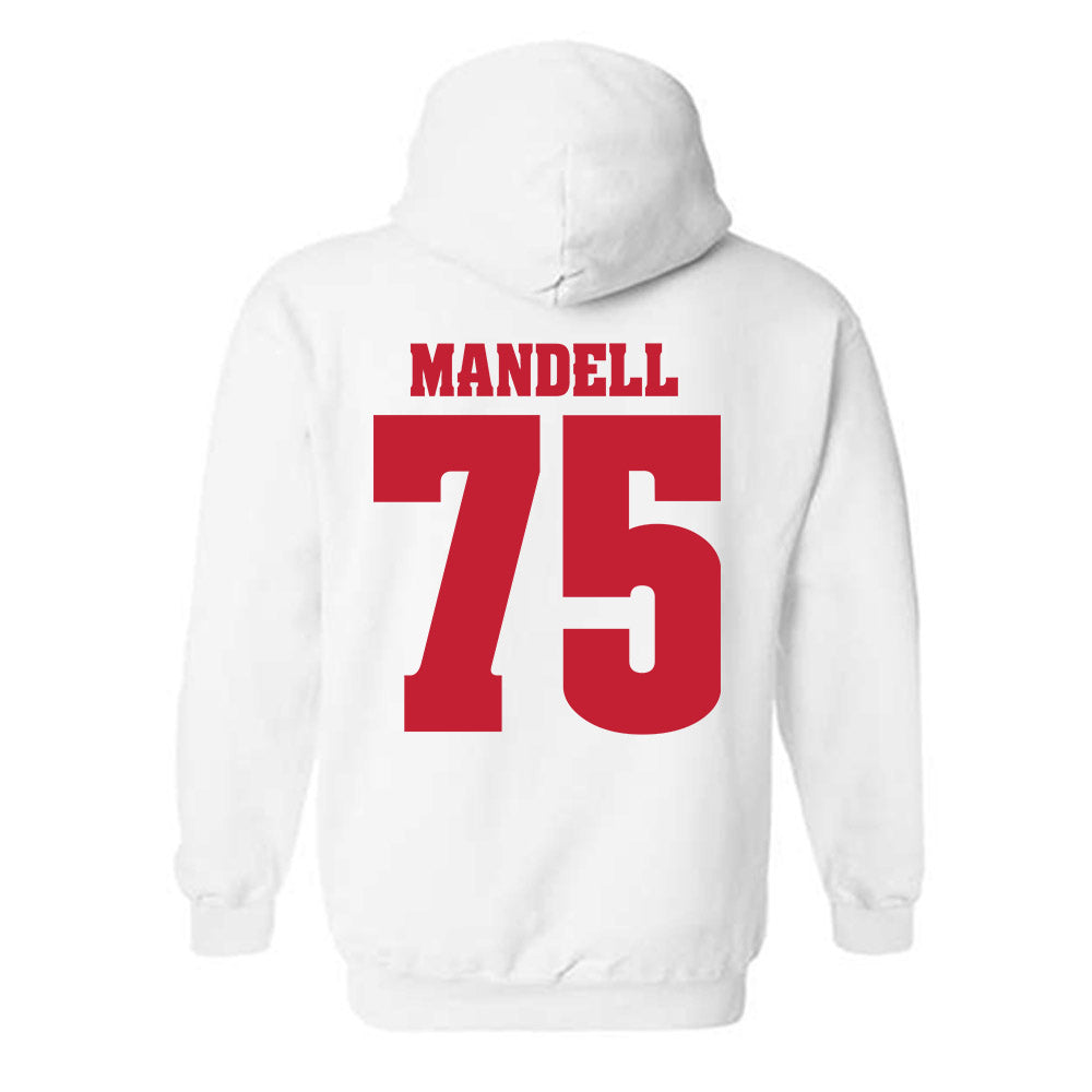 Wisconsin - NCAA Football : Emerson Mandell - Classic Shersey Hooded Sweatshirt-1