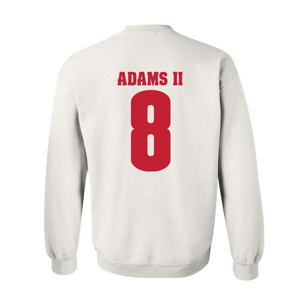 Wisconsin - NCAA Football : Michael Adams II - Classic Shersey Crewneck Sweatshirt-1