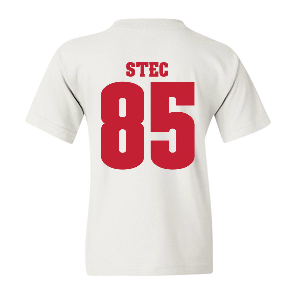 Wisconsin - NCAA Football : Grant Stec - Classic Shersey Youth T-Shirt-1