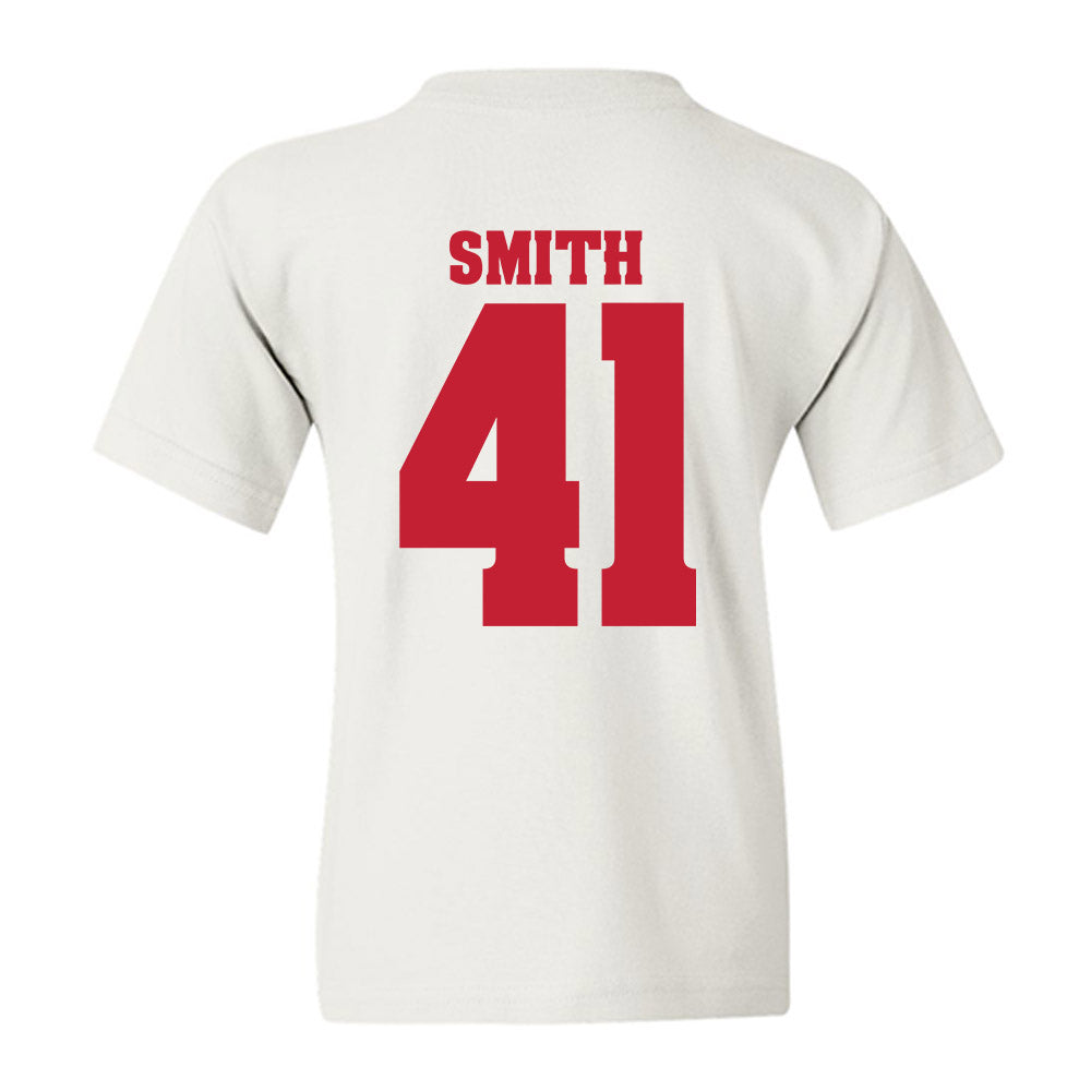 Wisconsin - NCAA Football : McCoy Smith - Classic Shersey Youth T-Shirt-1