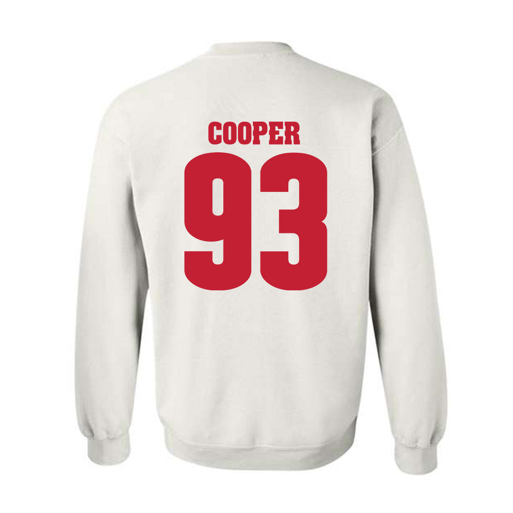 Wisconsin - NCAA Football : DeNigel Cooper - Classic Shersey Crewneck Sweatshirt-1