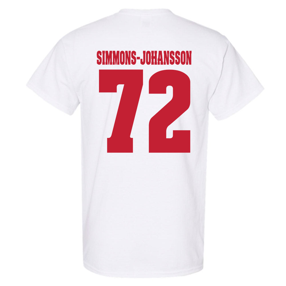 Wisconsin - NCAA Football : Lucas Simmons-Johansson - Classic Shersey T-Shirt-1