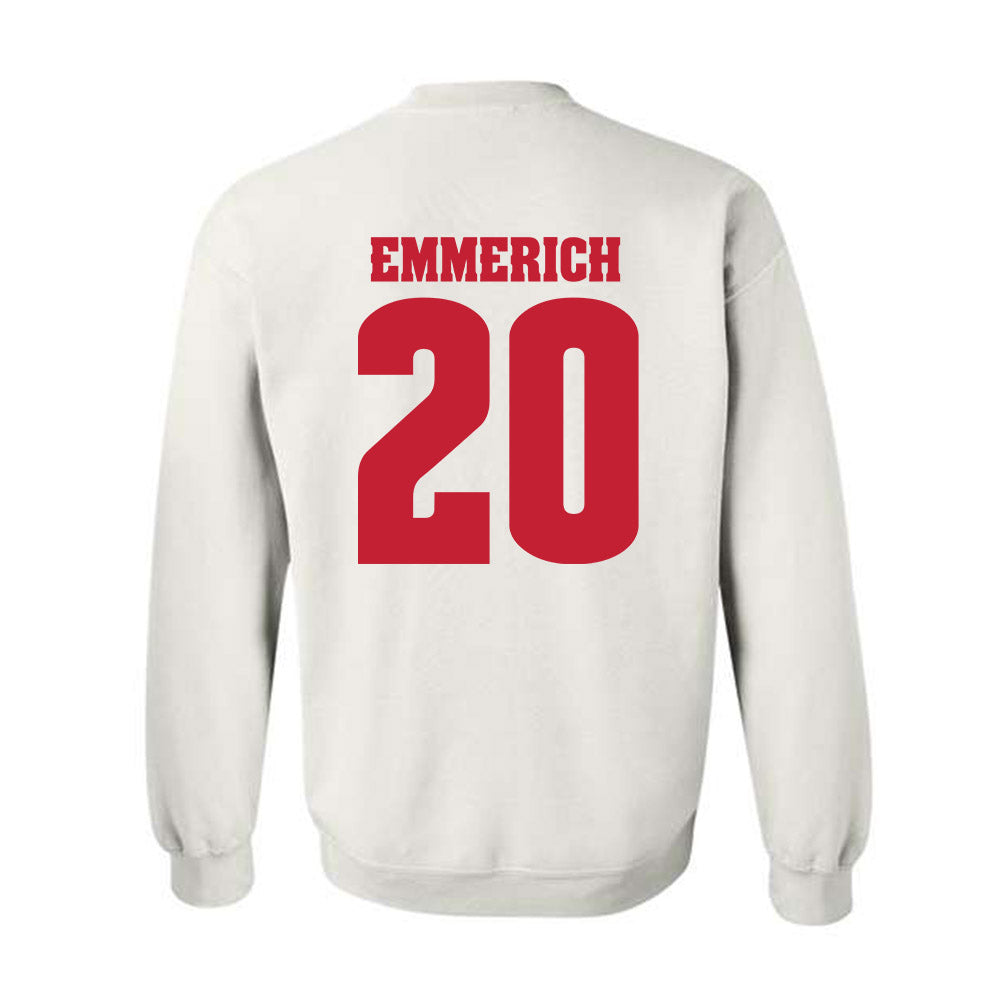 Wisconsin - NCAA Football : Luke Emmerich - Classic Shersey Crewneck Sweatshirt-1