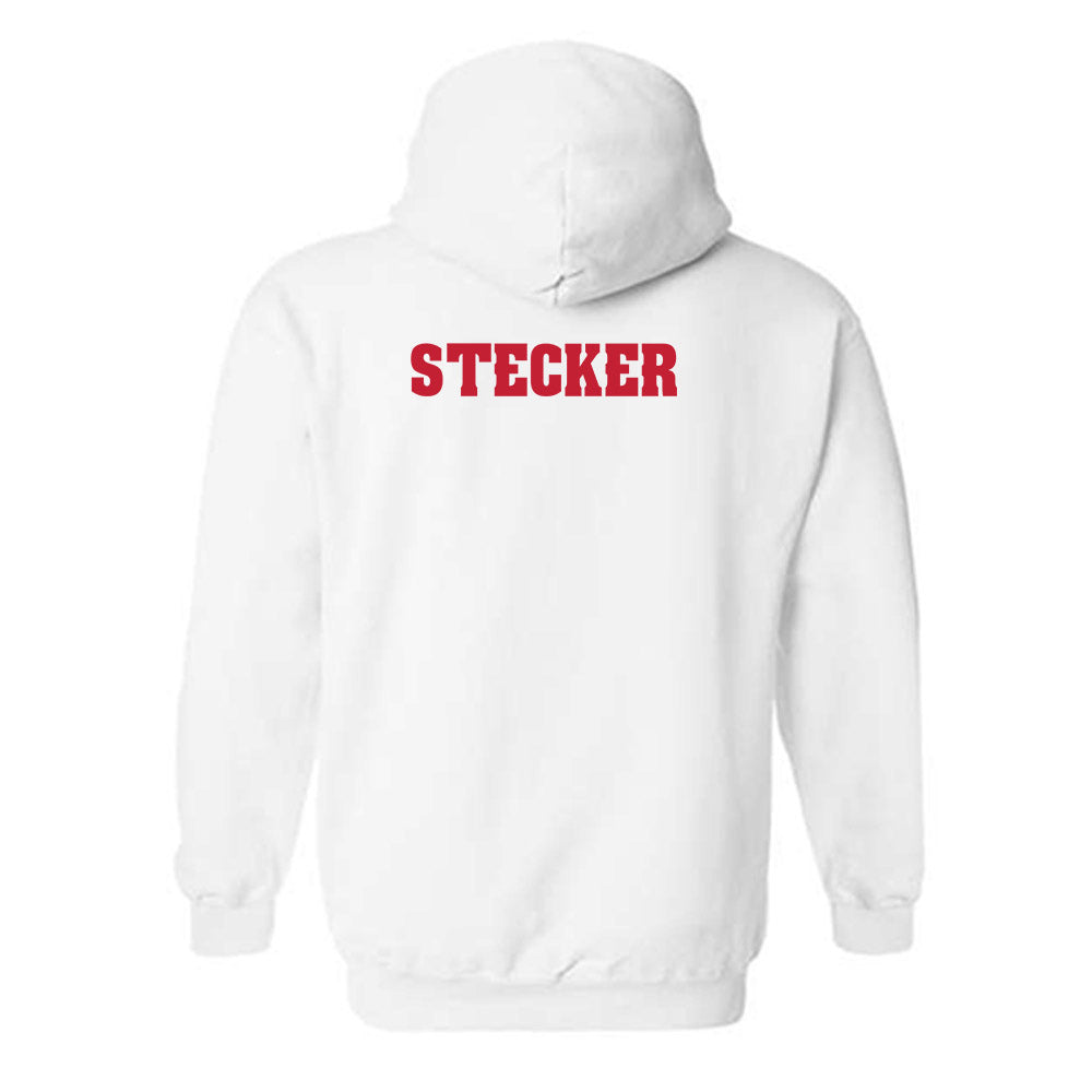 Wisconsin - NCAA Football : Dorsett Stecker - Classic Shersey Hooded Sweatshirt-1