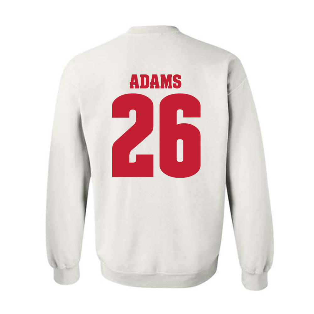Wisconsin - NCAA Football : Eli Adams - Classic Shersey Crewneck Sweatshirt-1