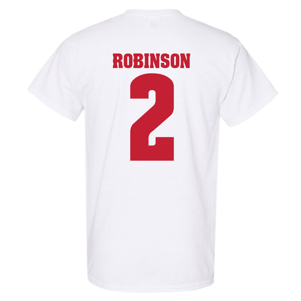 Wisconsin - NCAA Football : Javan Robinson - Classic Shersey T-Shirt-1