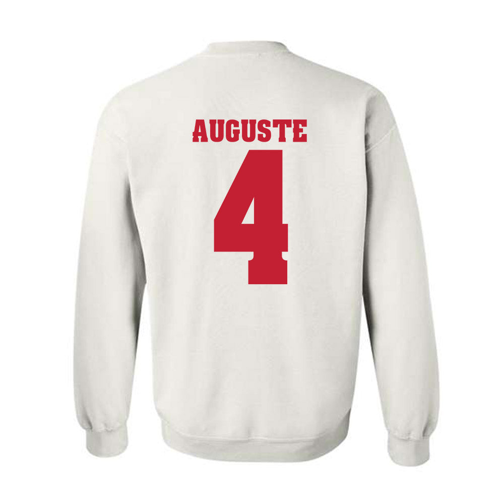 Wisconsin - NCAA Women's Volleyball : Jaela Auguste - Classic Shersey Crewneck Sweatshirt-1