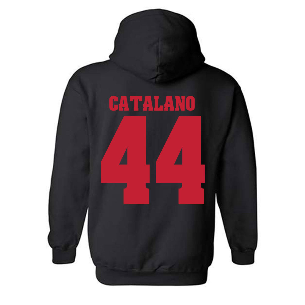Wisconsin - NCAA Football : Cooper Catalano - Classic Shersey Hooded Sweatshirt-1