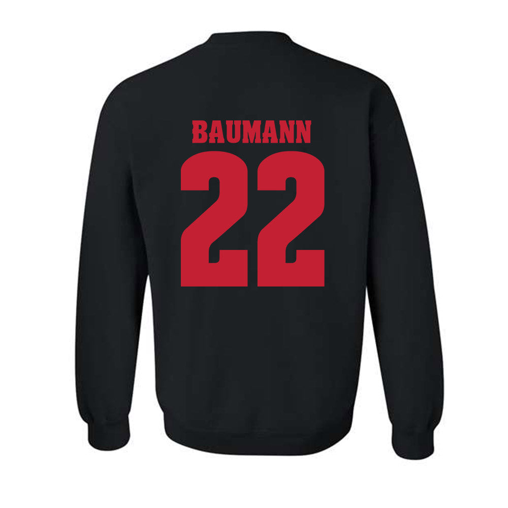 Wisconsin - NCAA Women's Soccer : Jenna Baumann - Classic Shersey Crewneck Sweatshirt-1