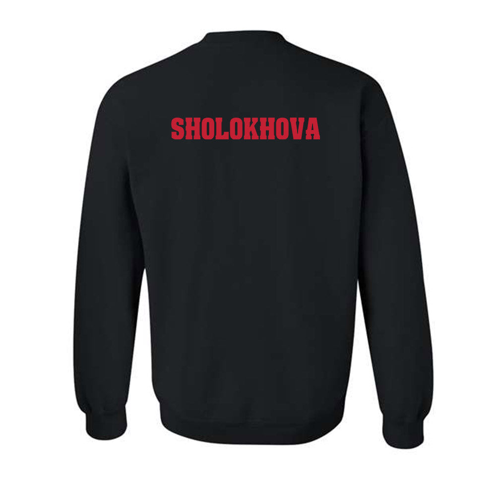 Wisconsin - NCAA Women's Tennis : Maria Sholokhova - Classic Shersey Crewneck Sweatshirt-1