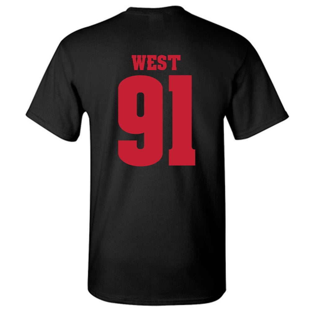 Wisconsin - NCAA Football : Sean West - Classic Shersey T-Shirt-1