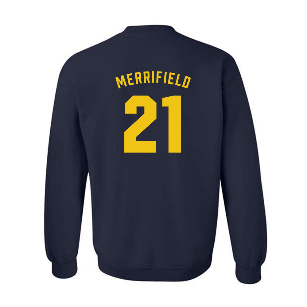 Michigan - NCAA Women's Lacrosse : Katharine Merrifield - Classic Shersey Crewneck Sweatshirt-1