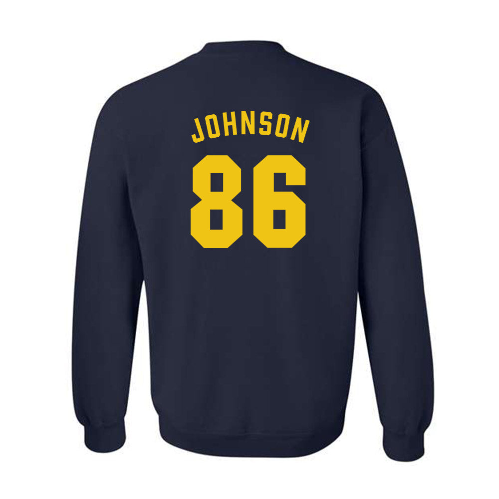 Michigan - NCAA Football : Travis Johnson - Classic Shersey Crewneck Sweatshirt-1