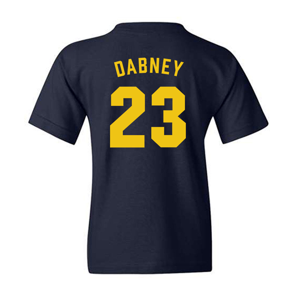 Michigan - NCAA Football : Markel Dabney - Classic Shersey Youth T-Shirt-1
