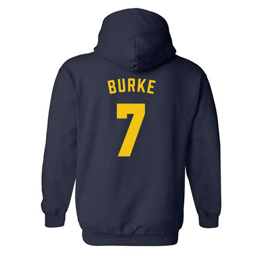 Michigan - NCAA Women's Volleyball : Morgan Burke - Classic Shersey Hooded Sweatshirt-1