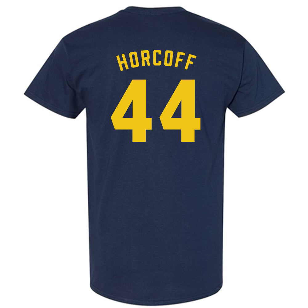 Michigan - NCAA Men's Ice Hockey : Will Horcoff - Classic Shersey T-Shirt-1
