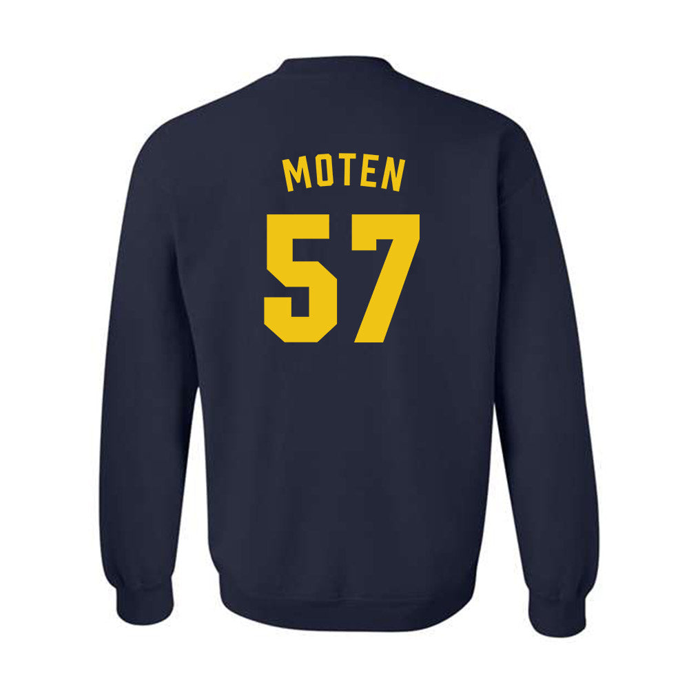 Michigan - NCAA Football : Travis Moten - Classic Shersey Crewneck Sweatshirt-1