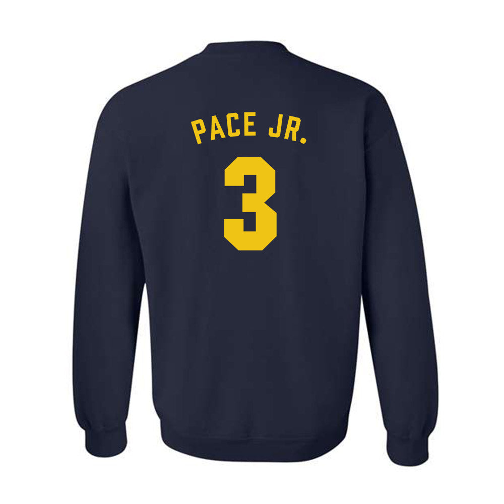 Michigan - NCAA Baseball : Greg Pace Jr. - Classic Shersey Crewneck Sweatshirt-1