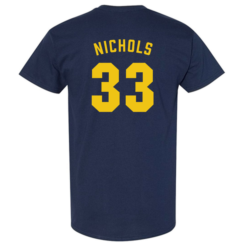 Michigan - NCAA Football : Dominic Nichols - Classic Shersey T-Shirt-1