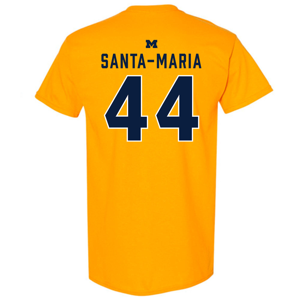 Michigan - NCAA Women's Lacrosse : Maya Santa-Maria - Classic Shersey T-Shirt-1