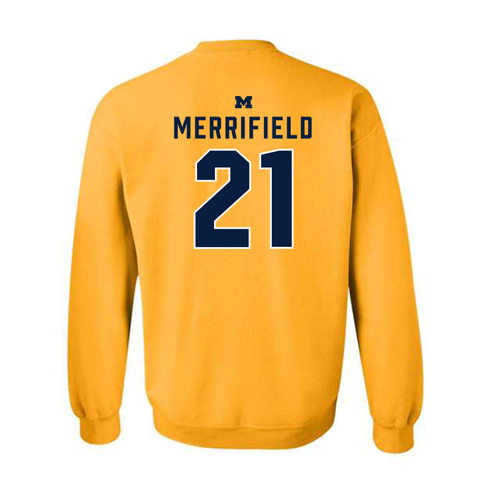 Michigan - NCAA Women's Lacrosse : Katharine Merrifield - Classic Shersey Crewneck Sweatshirt-1