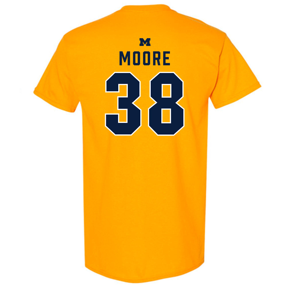 Michigan - NCAA Baseball : Slade Moore - Classic Shersey T-Shirt-1