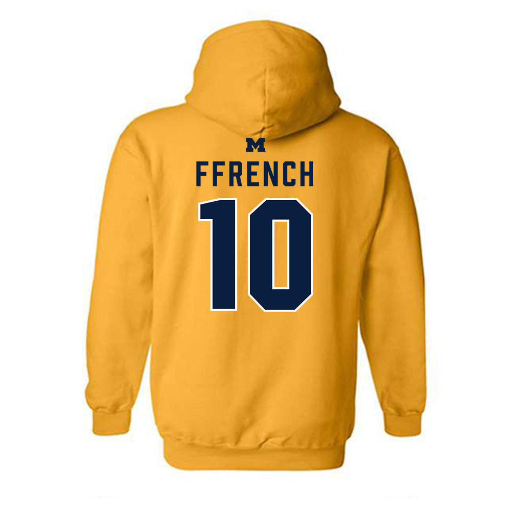 Michigan - NCAA Football : Jaime Ffrench - Classic Shersey Hooded Sweatshirt-1