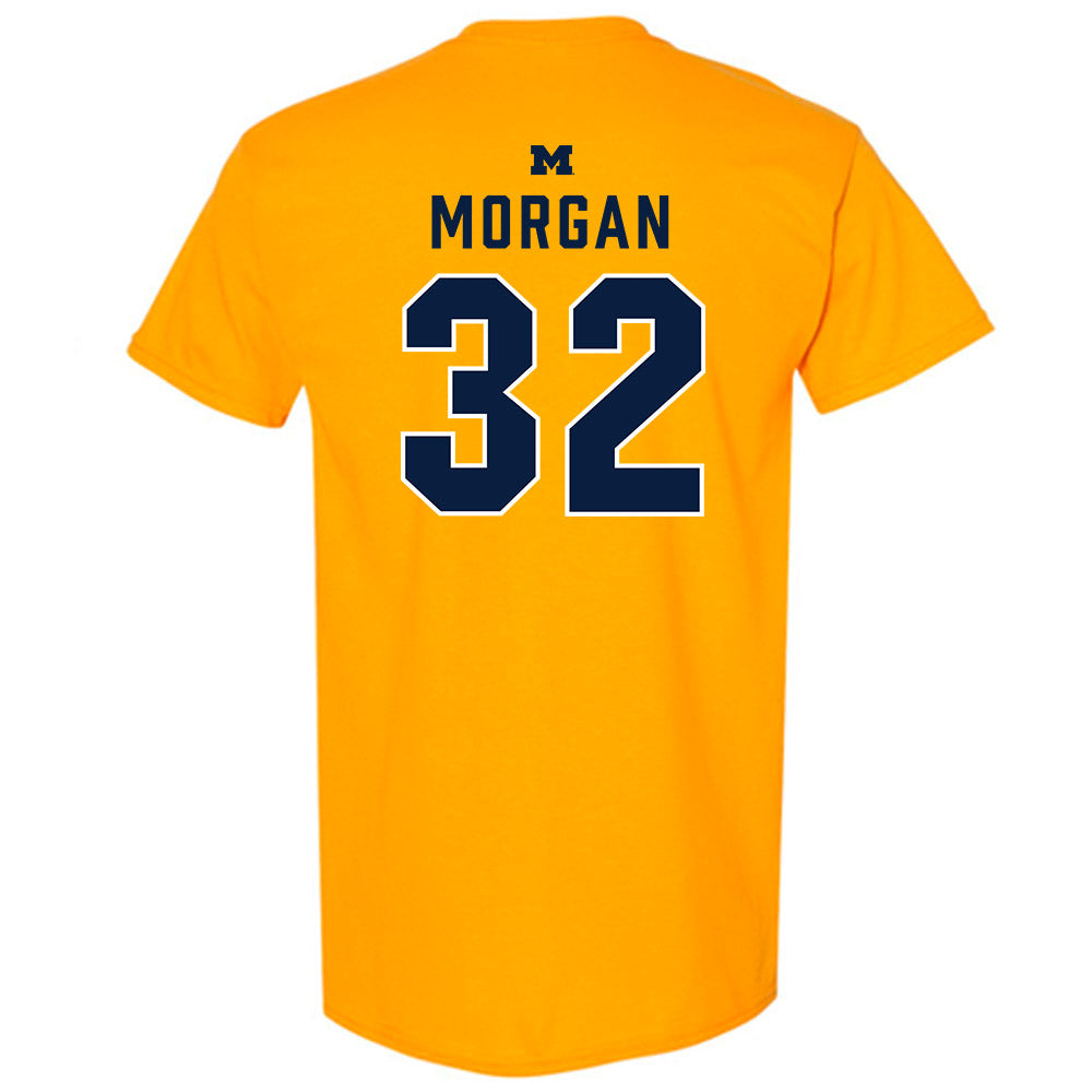 Michigan - NCAA Men's Lacrosse : John Morgan - Classic Shersey T-Shirt-1