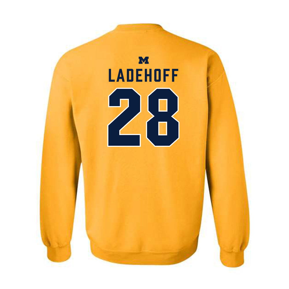 Michigan - NCAA Baseball : Cade Ladehoff - Classic Shersey Crewneck Sweatshirt-1