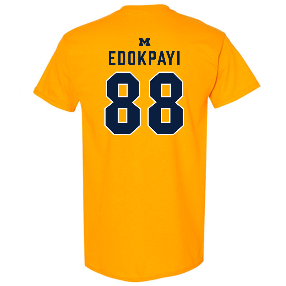 Michigan - NCAA Football : Lugard Edokpayi - Classic Shersey T-Shirt-1
