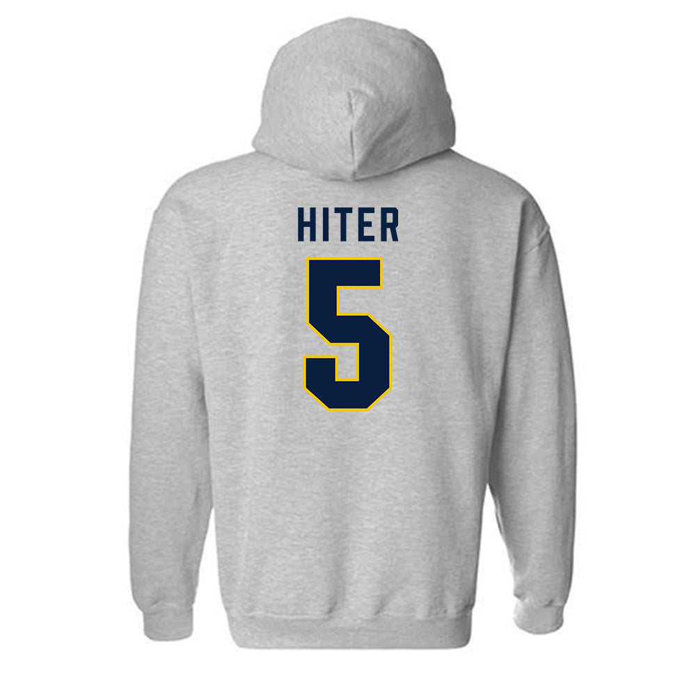 Michigan - NCAA Football : Savion Hiter - Classic Shersey Hooded Sweatshirt-1