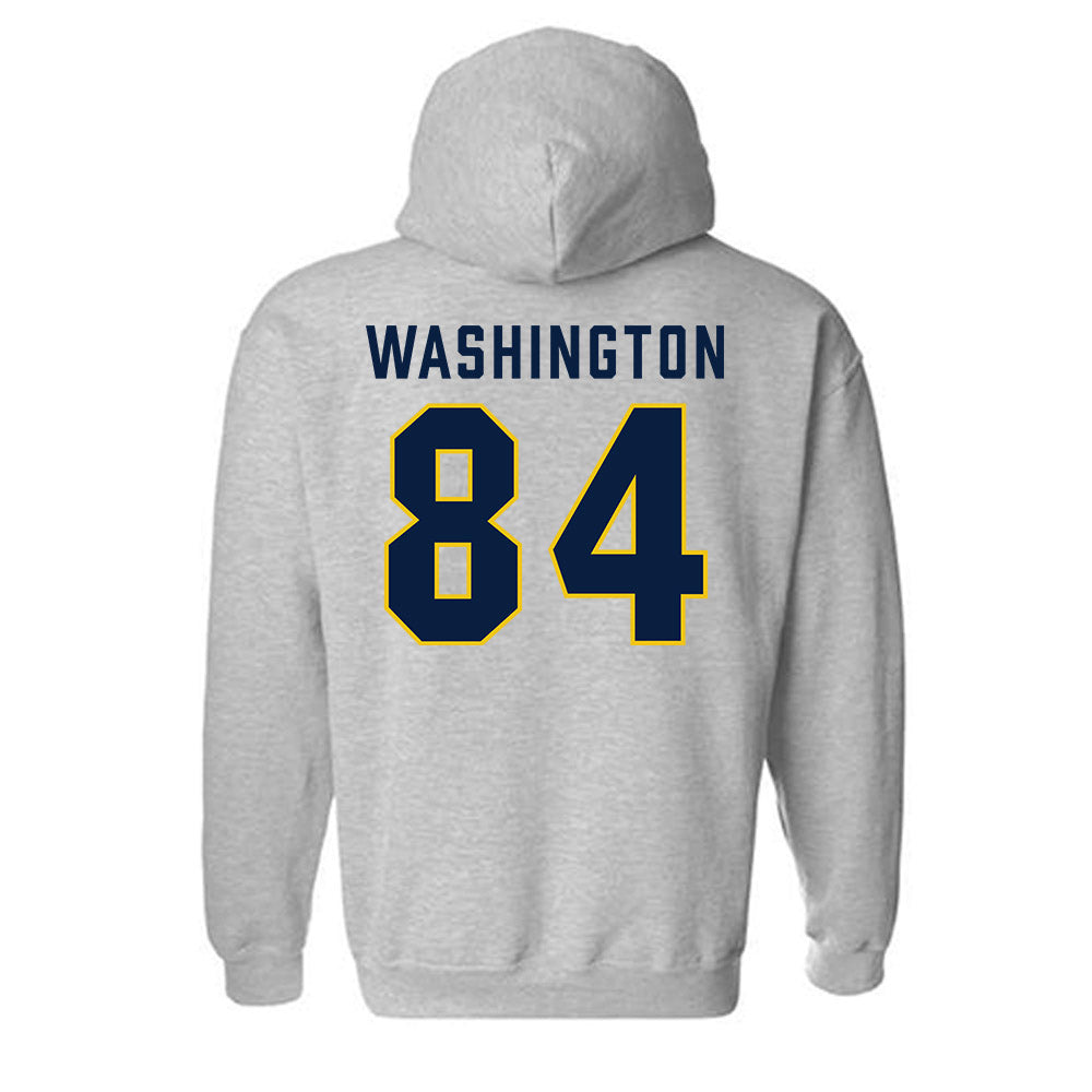 Michigan - NCAA Football : Jacob Washington - Classic Shersey Hooded Sweatshirt-1