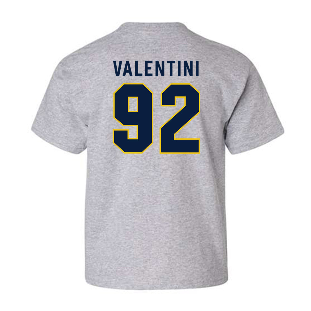 Michigan - NCAA Men's Ice Hockey : Adam Valentini - Classic Shersey Youth T-Shirt-1