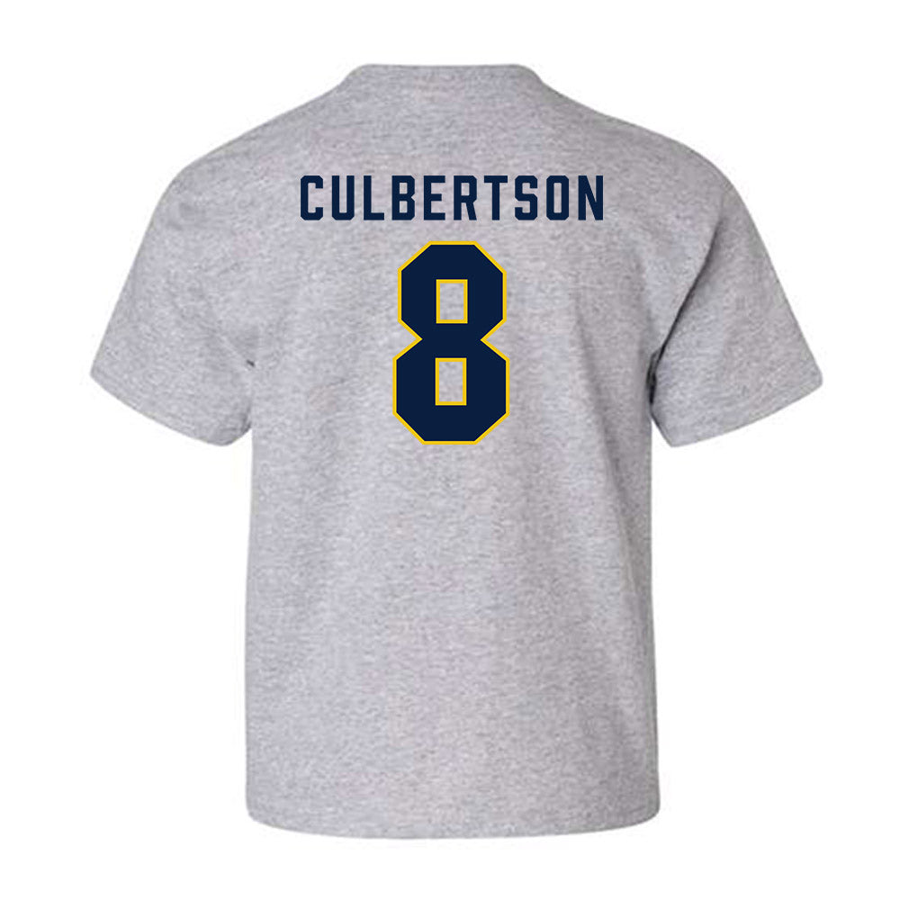Michigan - NCAA Baseball : Drew Culbertson - Classic Shersey Youth T-Shirt-1