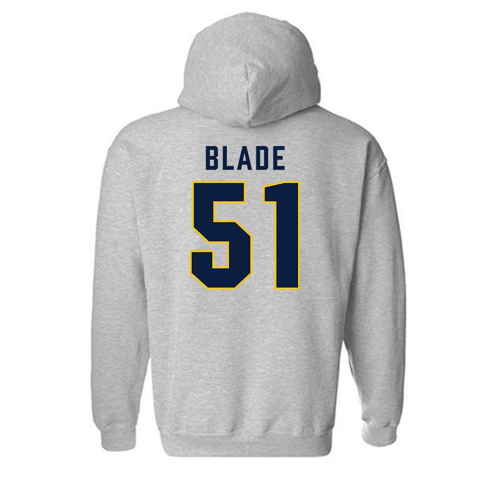 Michigan - NCAA Football : McHale Blade - Classic Shersey Hooded Sweatshirt-1