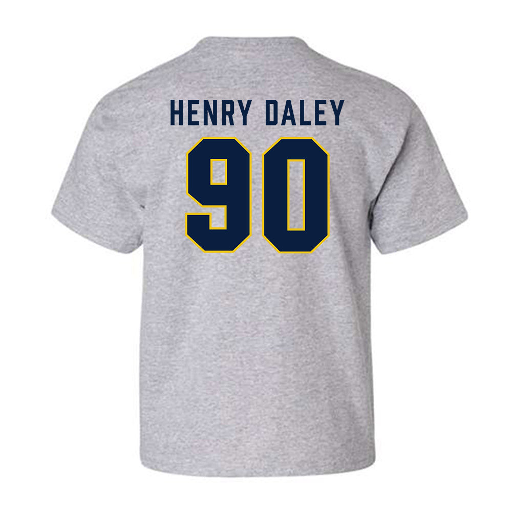 Michigan - NCAA Football : John Henry Daley - Classic Shersey Youth T-Shirt-1