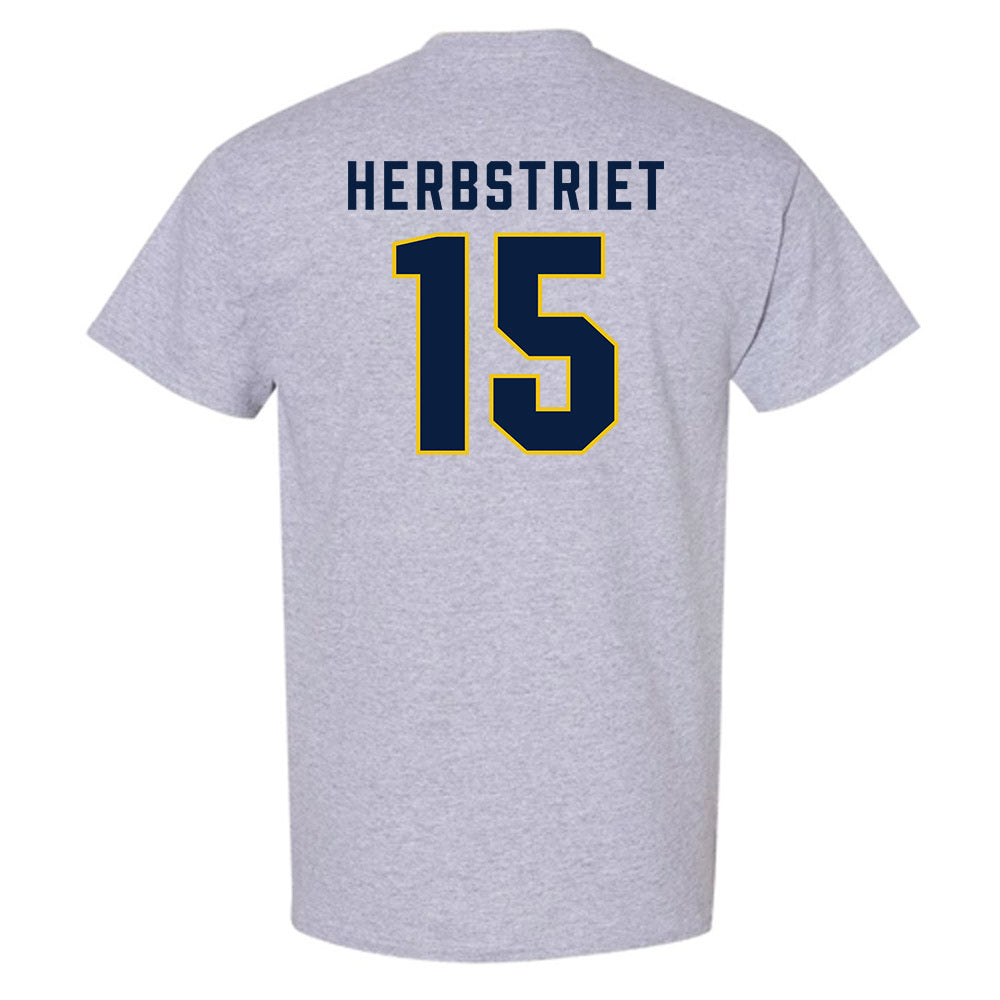 Michigan - NCAA Football : Chase Herbstriet - Classic Shersey T-Shirt-1