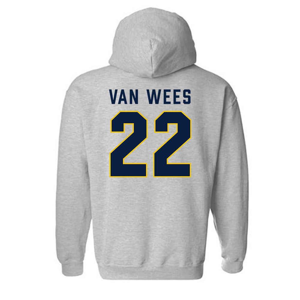 Michigan - NCAA Women's Lacrosse : Truus van Wees - Classic Shersey Hooded Sweatshirt-1