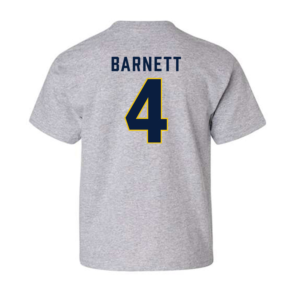 Michigan - NCAA Men's Ice Hockey : Asher Barnett - Classic Shersey Youth T-Shirt-1
