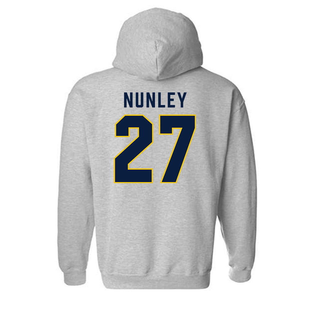 Michigan - NCAA Football : Ernest Nunley - Classic Shersey Hooded Sweatshirt-1