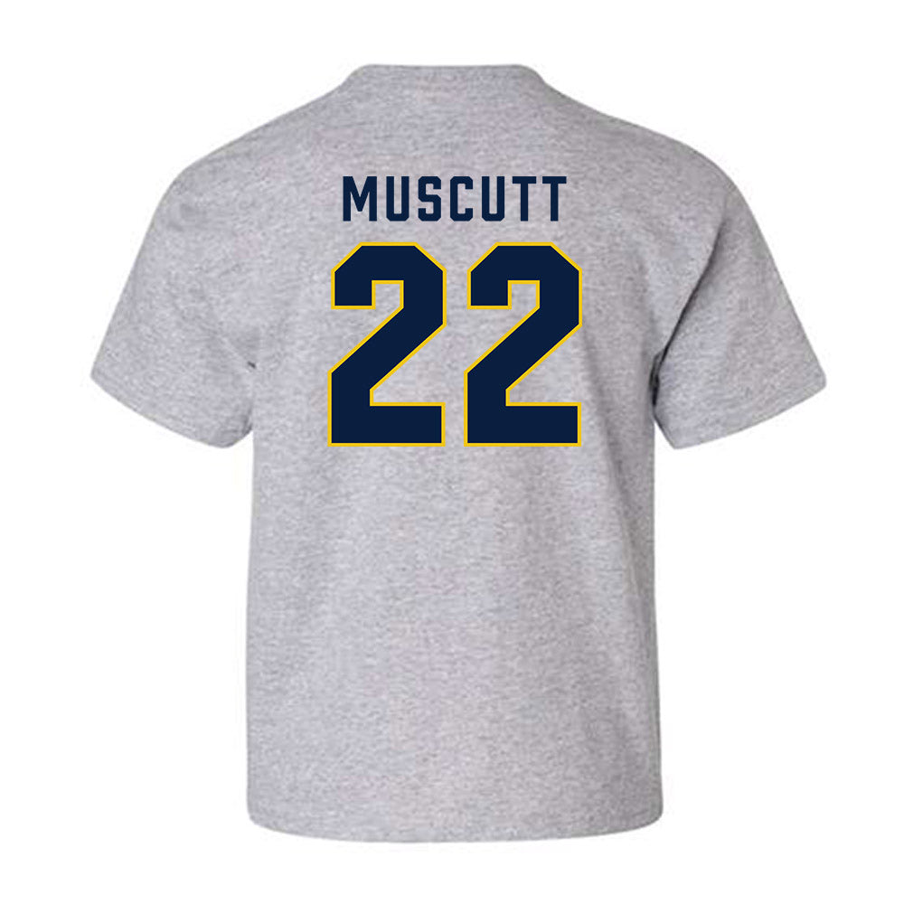 Michigan - NCAA Men's Ice Hockey : Kason Muscutt - Classic Shersey Youth T-Shirt-1