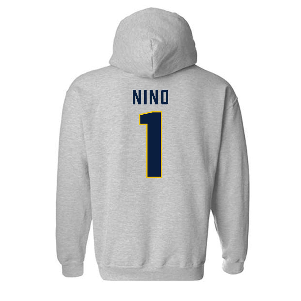 Michigan - NCAA Women's Soccer : Isabel Nino - Classic Shersey Hooded Sweatshirt-1