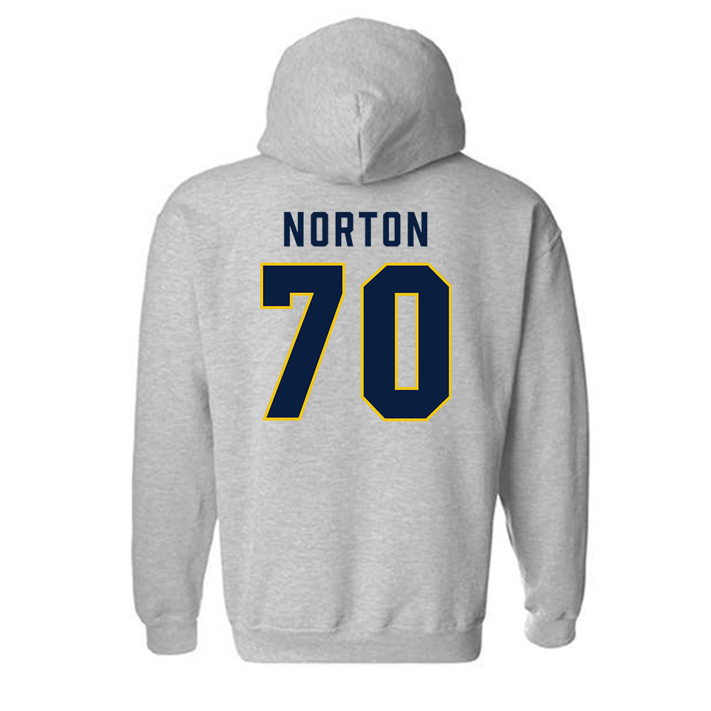 Michigan - NCAA Football : Brady Norton - Classic Shersey Hooded Sweatshirt-1