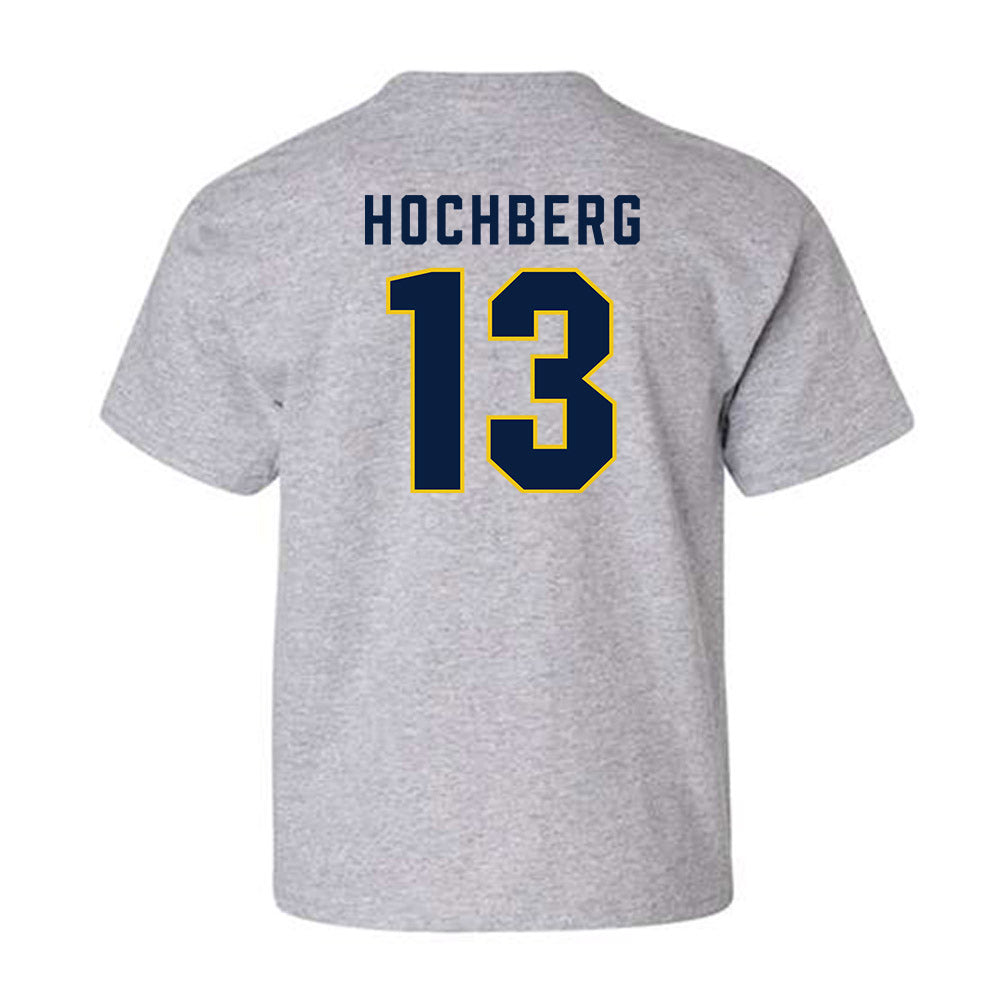 Michigan - NCAA Men's Basketball : Harrison Hochberg - Classic Shersey Youth T-Shirt-1