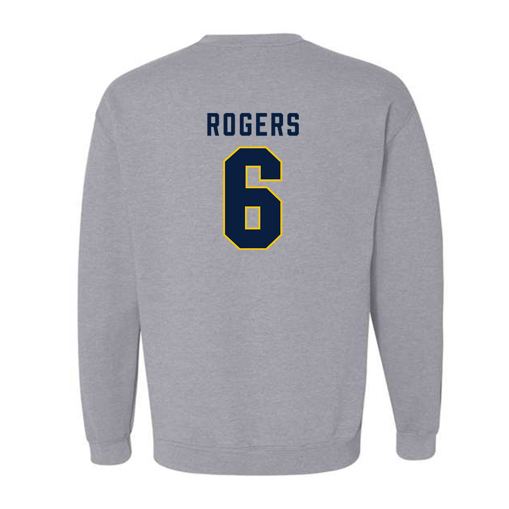 Michigan - NCAA Men's Soccer : Quin Rogers - Classic Shersey Crewneck Sweatshirt-1