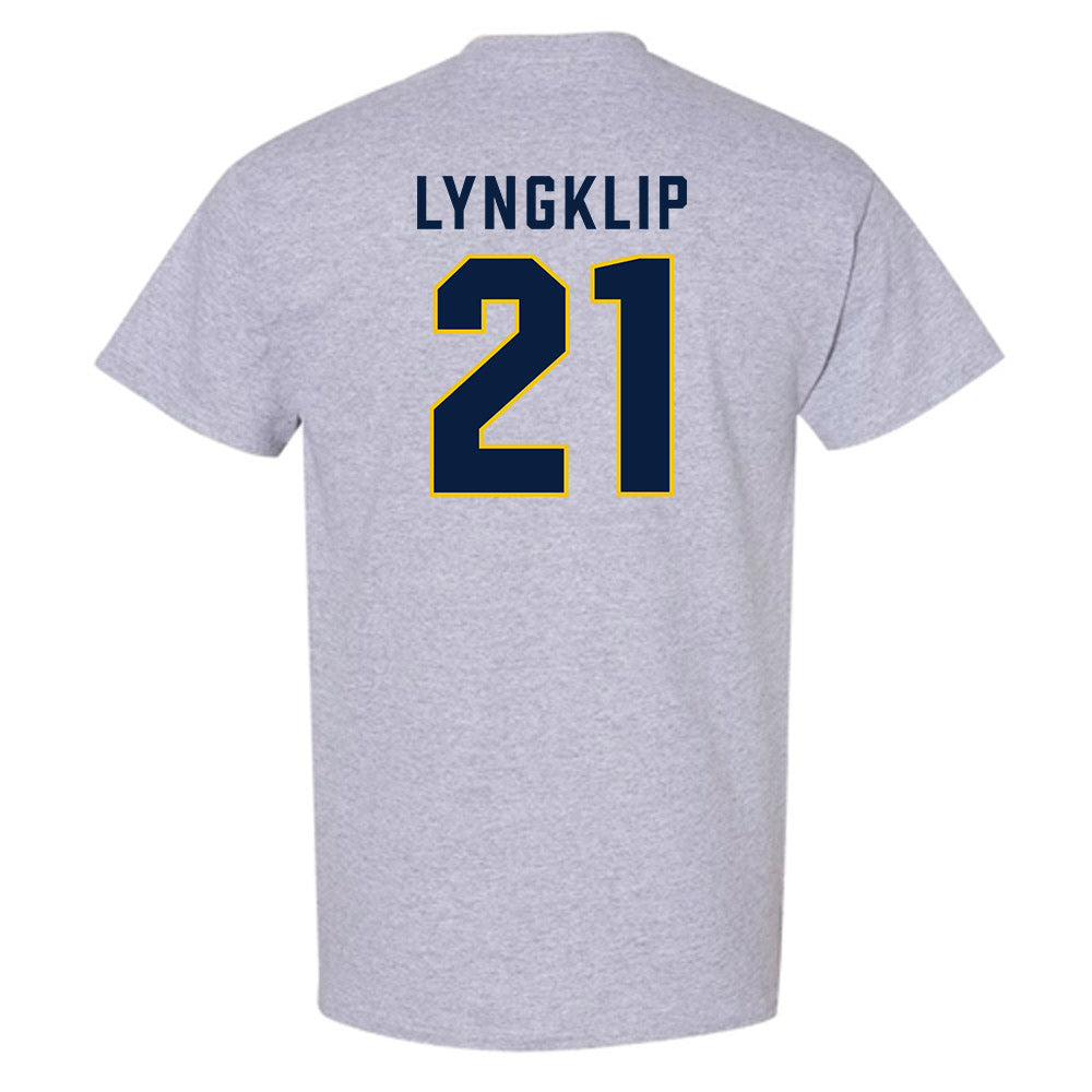 Michigan - NCAA Men's Lacrosse : Ryan Lyngklip - Classic Shersey T-Shirt-1