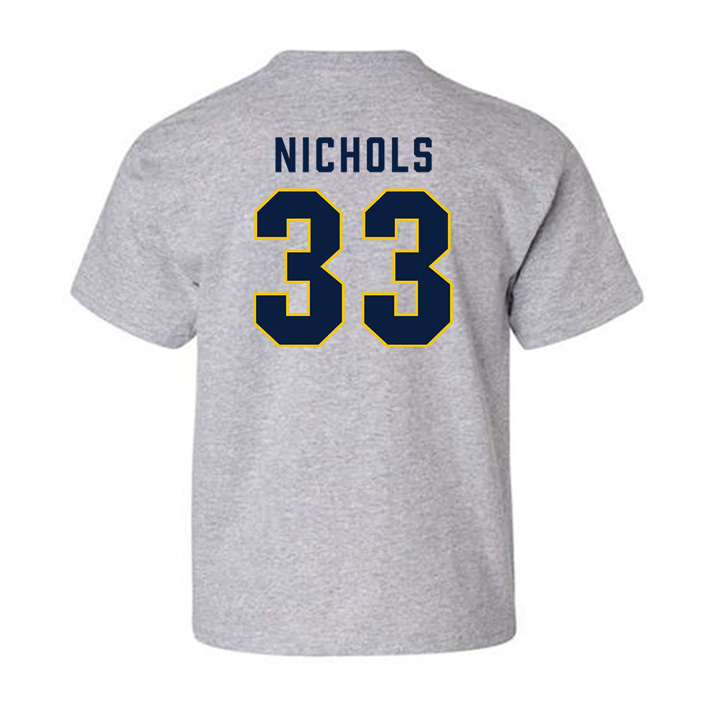 Michigan - NCAA Football : Dominic Nichols - Classic Shersey Youth T-Shirt-1