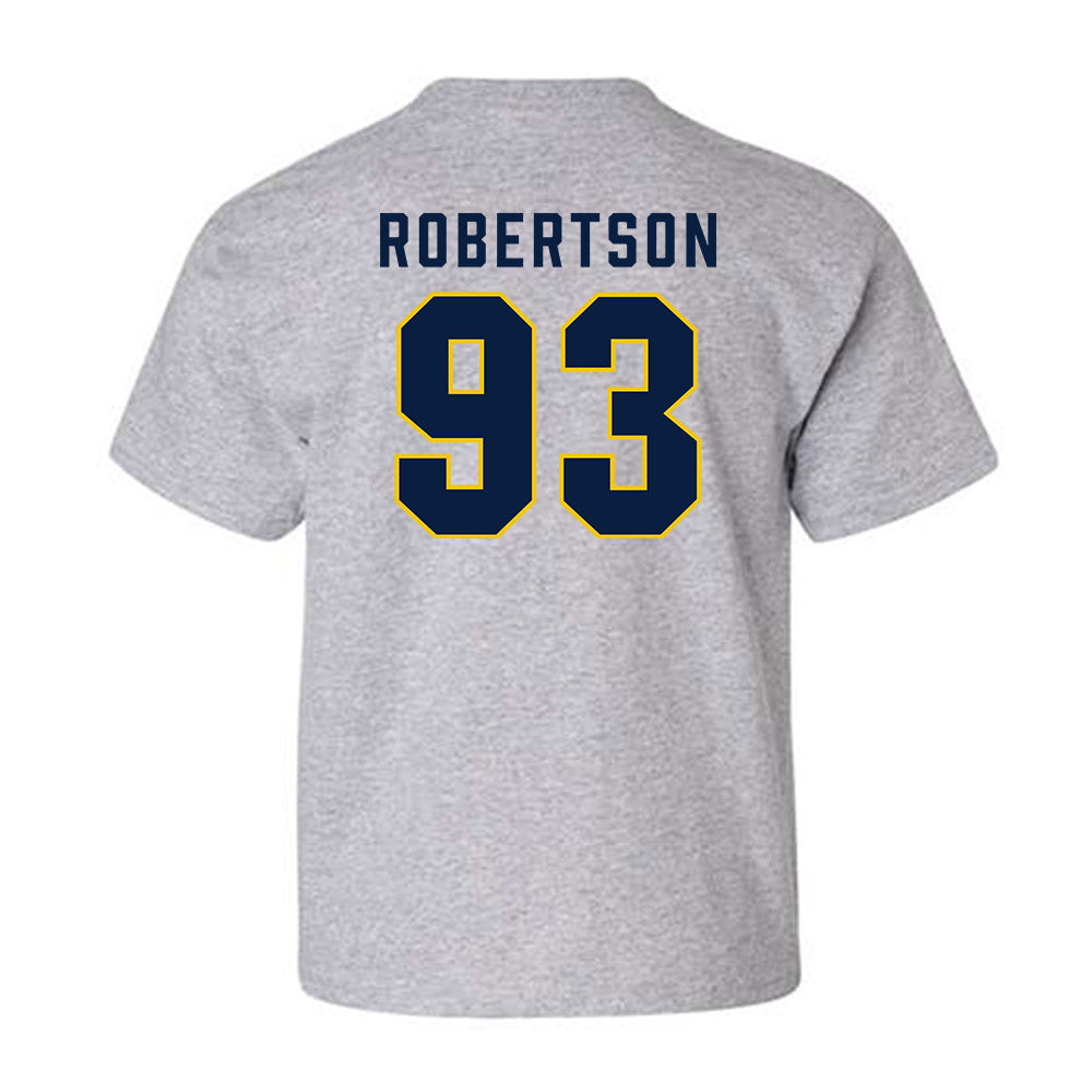 Michigan - NCAA Football : Hunter Robertson - Classic Shersey Youth T-Shirt-1